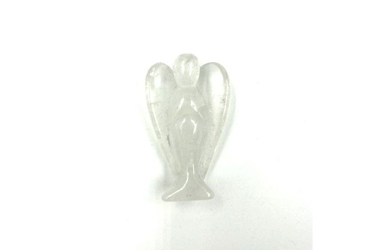 Carved -  Angel - Quartz (7cm)
