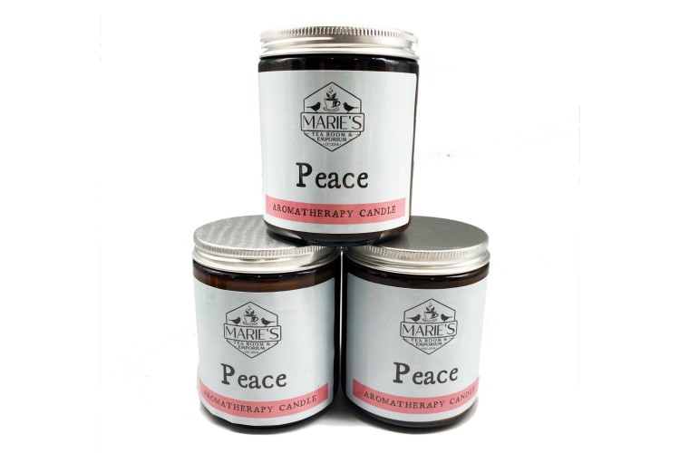 Aromatherapy Soy Wax Candle - Luxury - Peace (40hr)