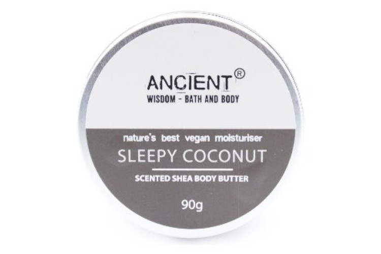 Body Butter - Shea Scented 90g - Sleepy Coconut