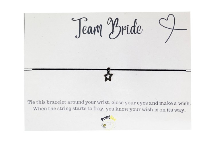 Wish Bracelet - Team Bride