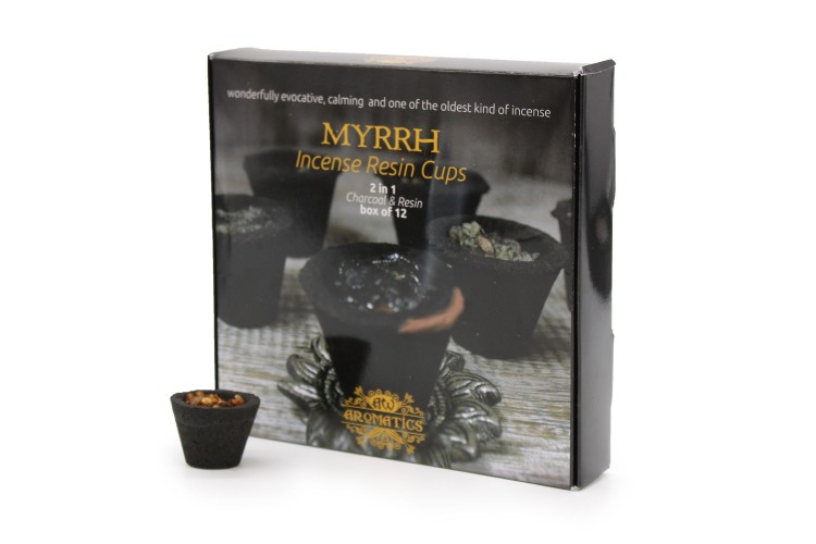 Incense - Three Kings Incense Resin Cup - Myrrh